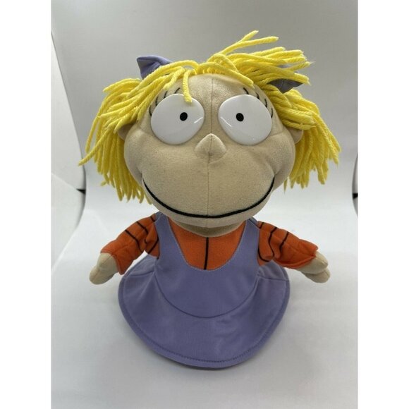 Vtg RUGRATS Plush ANGELICA Hand PUPPET 1998 VIACOM Nickelodeon Stuffed Toy - Picture 2 of 9